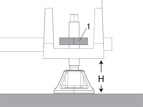 vmc leveling screws